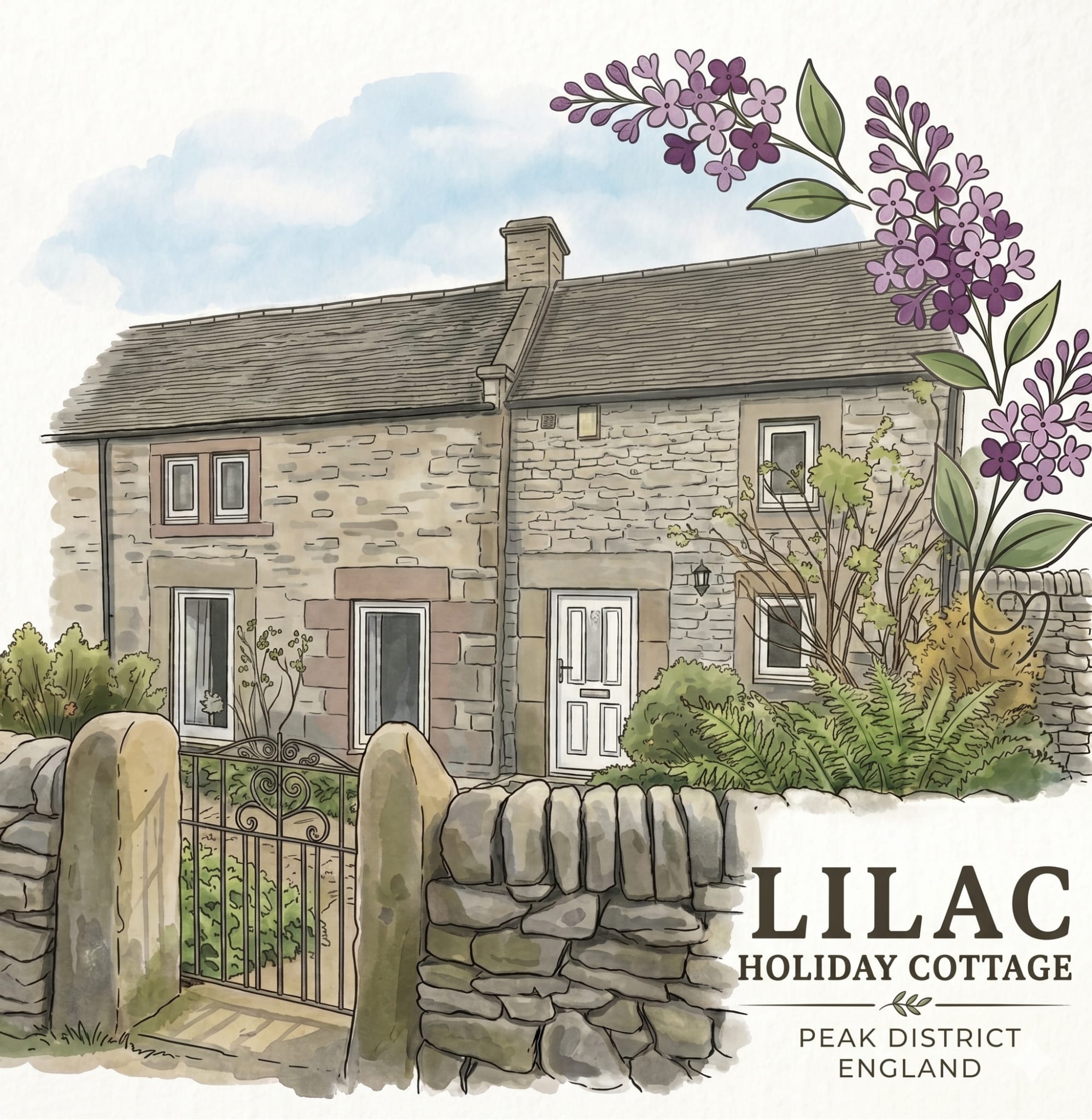 Lilac Holiday Cottage, Peak District, England